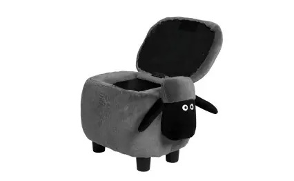 Детска табуретка сива овца