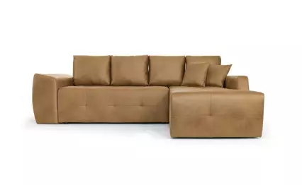 Ъглов диван Мини Лагуна Polo 3 Moca десен