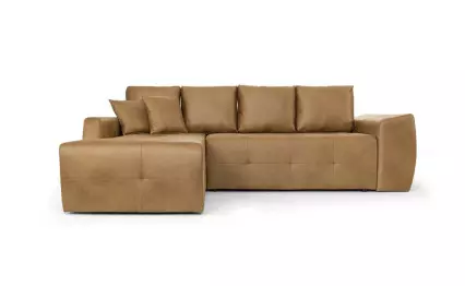 Ъглов диван Мини Лагуна Polo 3 Moca ляв