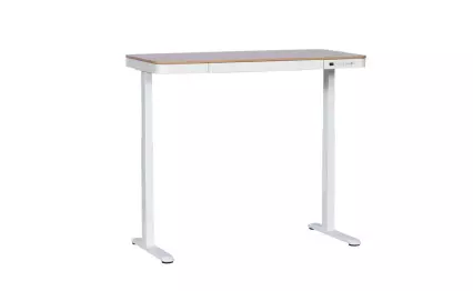 Ергономично бюро Carmen CR-118 E бук/бял