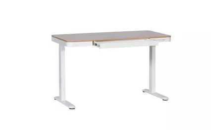 Ергономично бюро Carmen CR-118 E бук/бял