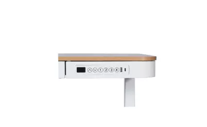 Ергономично бюро Carmen CR-118 E бук/бял