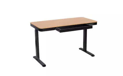 Ергономично бюро Carmen CR-118 E бук/черен