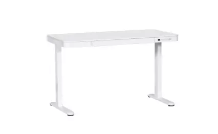 Ергономично бюро Carmen CR-118 E бял