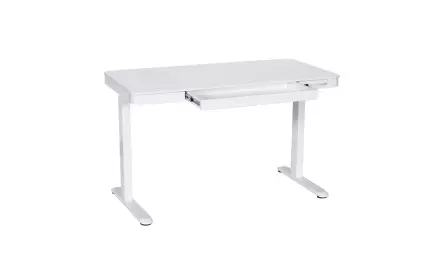 Ергономично бюро Carmen CR-118 E 140 см бял