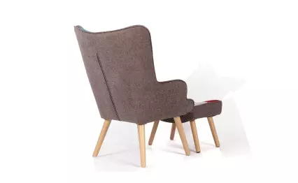 Фотьойл Frank с табуретка