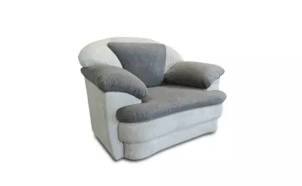 Фотьойл Монако Арагон светло сиво