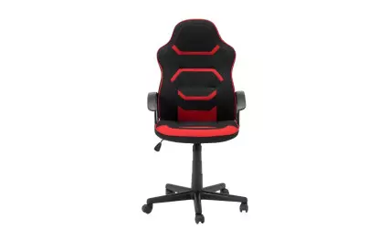 Геймърски стол Carmen 6309 черен/червен