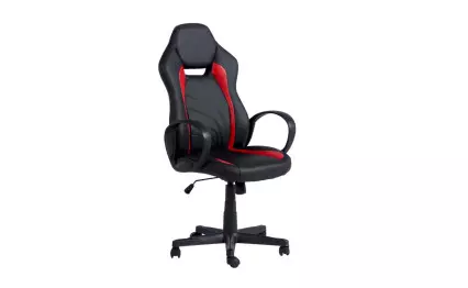 Геймърски стол Carmen 7525 черен/червен