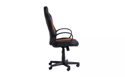 Геймърски стол Carmen 7525 черен/оранжев