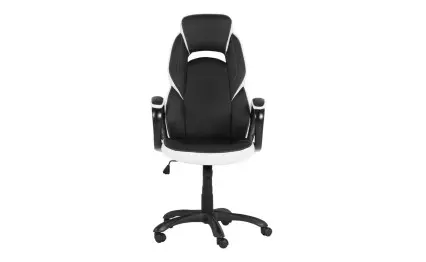 Геймърски стол Carmen 7511 черен/бял