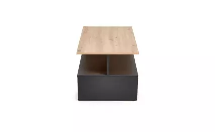 Холна маса Iva дъб артисан/черен