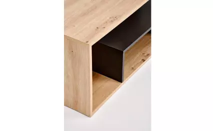 Холна маса Iva дъб артисан/черен