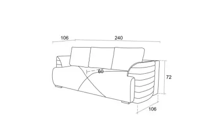 Канапе Далас Otusso 17