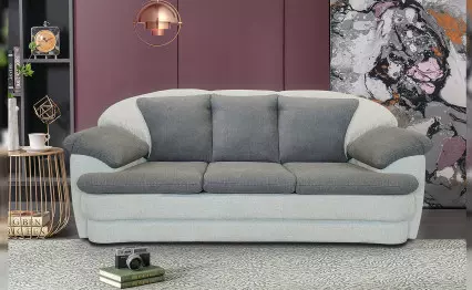 Канапе Монако Арагон светло сиво