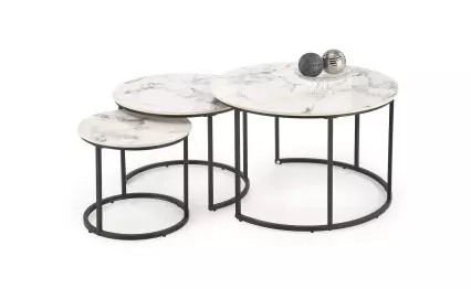 Комплект холни маси Gilda черен