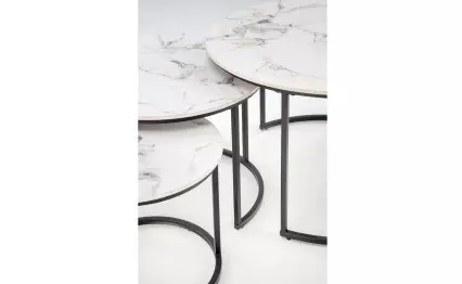 Комплект холни маси Gilda черен
