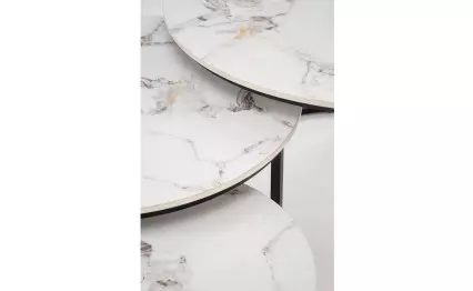 Комплект холни маси Gilda черен