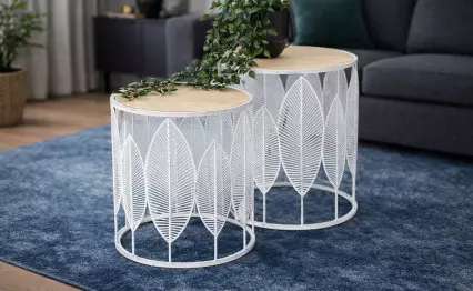 Комплект маси Folla бяло