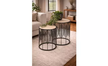 Комплект маси Folla черно