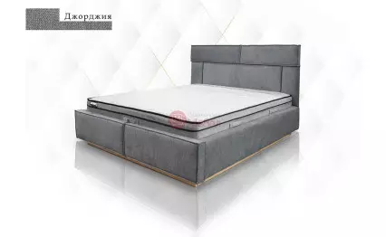 Тапицирано легло Джорджия сиво