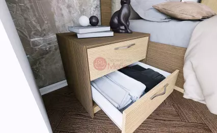 Легло Сити 7089 с нощни шкафчета