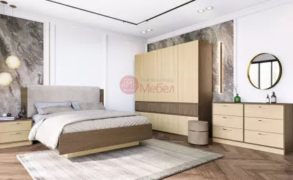 Легло Сити 7089 с нощни шкафчета