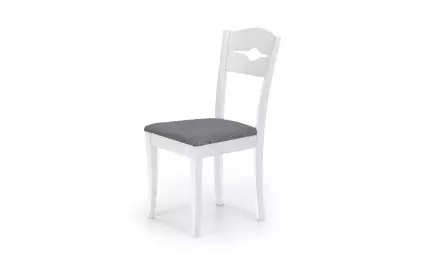 Трапезен стол Manfred бял