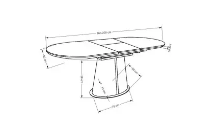 Трапезна маса Robinson