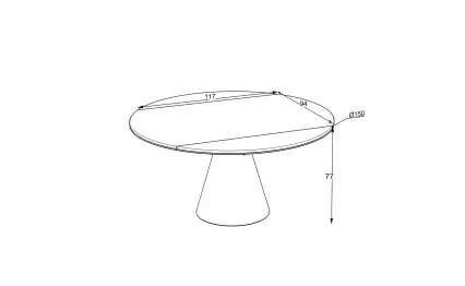 Трапезна маса Yandan