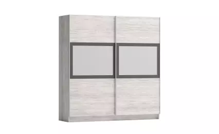 Спален комплект Модена дъб бланко/графит