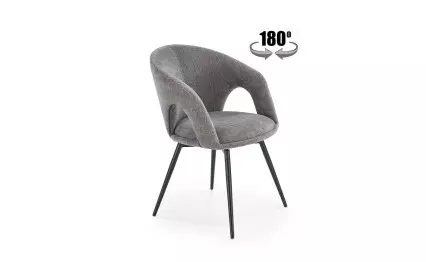 Трапезен стол K550 сив
