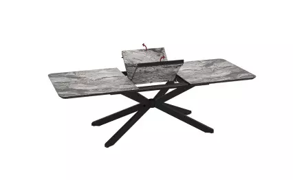 Трапезна маса Mona черен мрамор