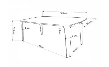 Трапезна маса Pedro